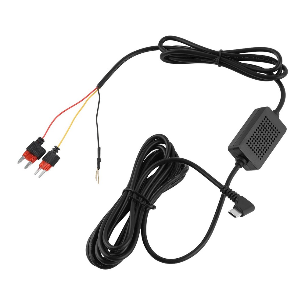 12-24V to 5V 3A Type-C Step-down Cable Suitable For Type-c Interface Recorders