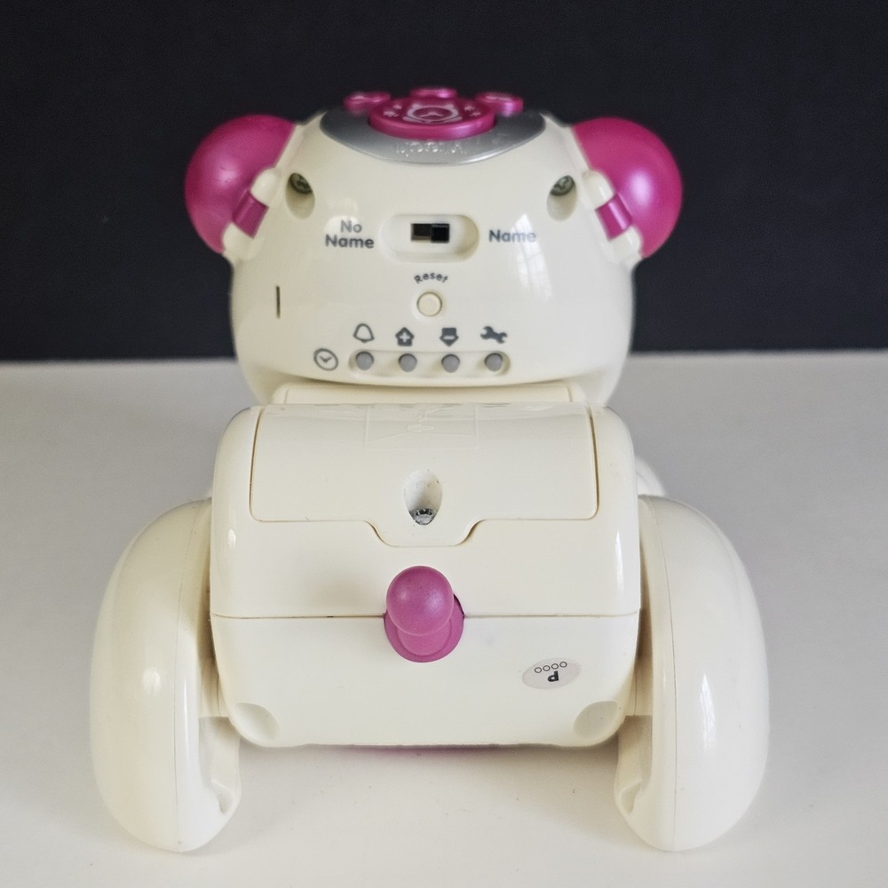 Vtech Smarty Pets Pink 2009 / RARE HTF / Voice Controlled / Clock / Works