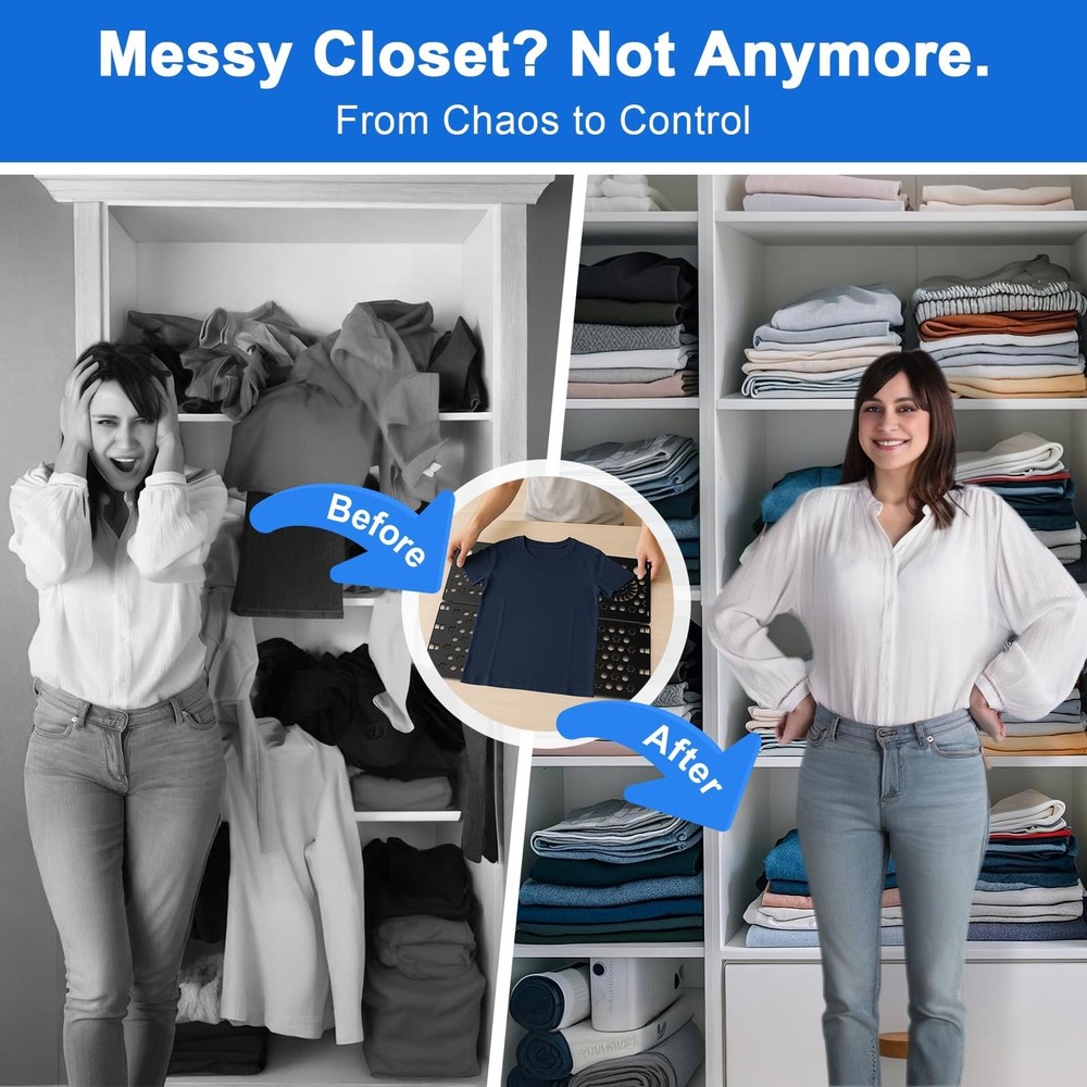 BoxLegend V3 Shirt Folder Board Tshirt Clothes Folder Folding Board Durable L...