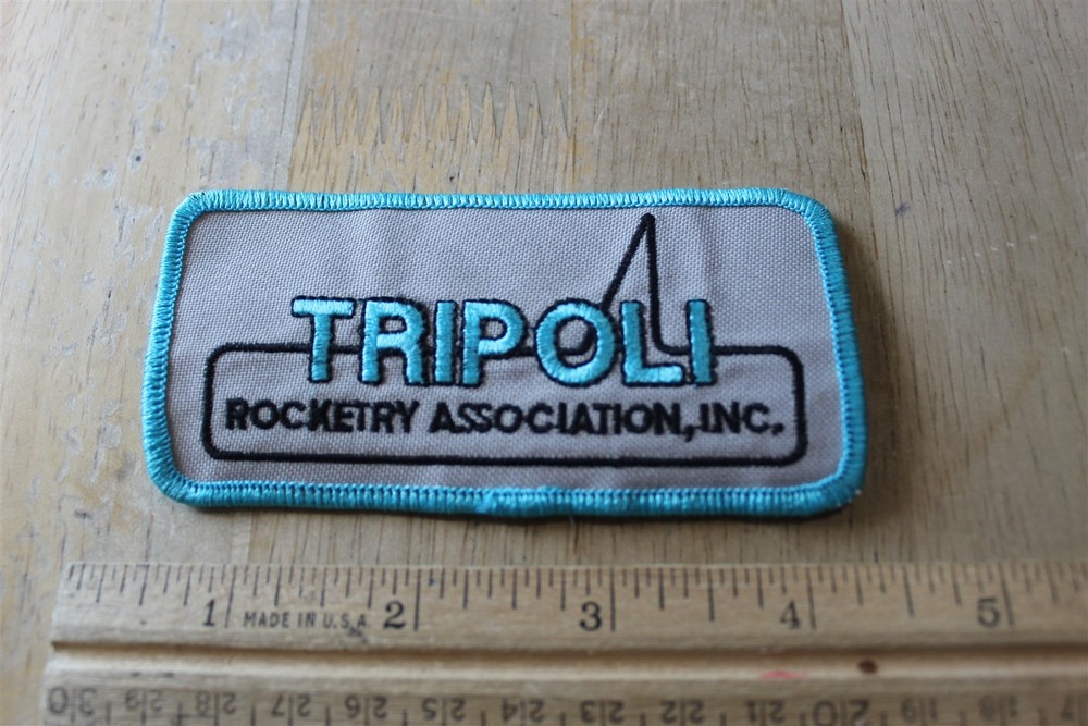 TRIPOLI ROCKETERY ASSOCIATION INC ROCKET SPACE PATCH