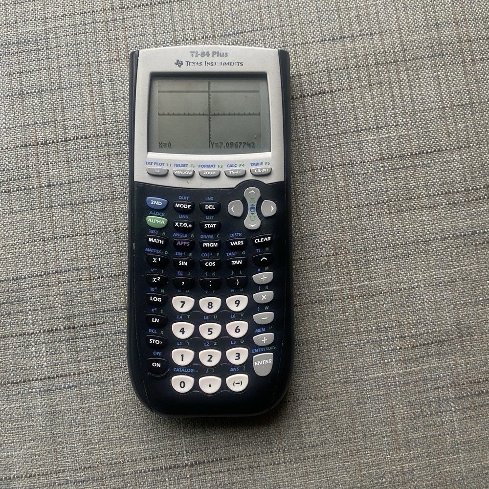 Texas Instruments TI-84 Plus Graphing Calculator TESTED WORKS