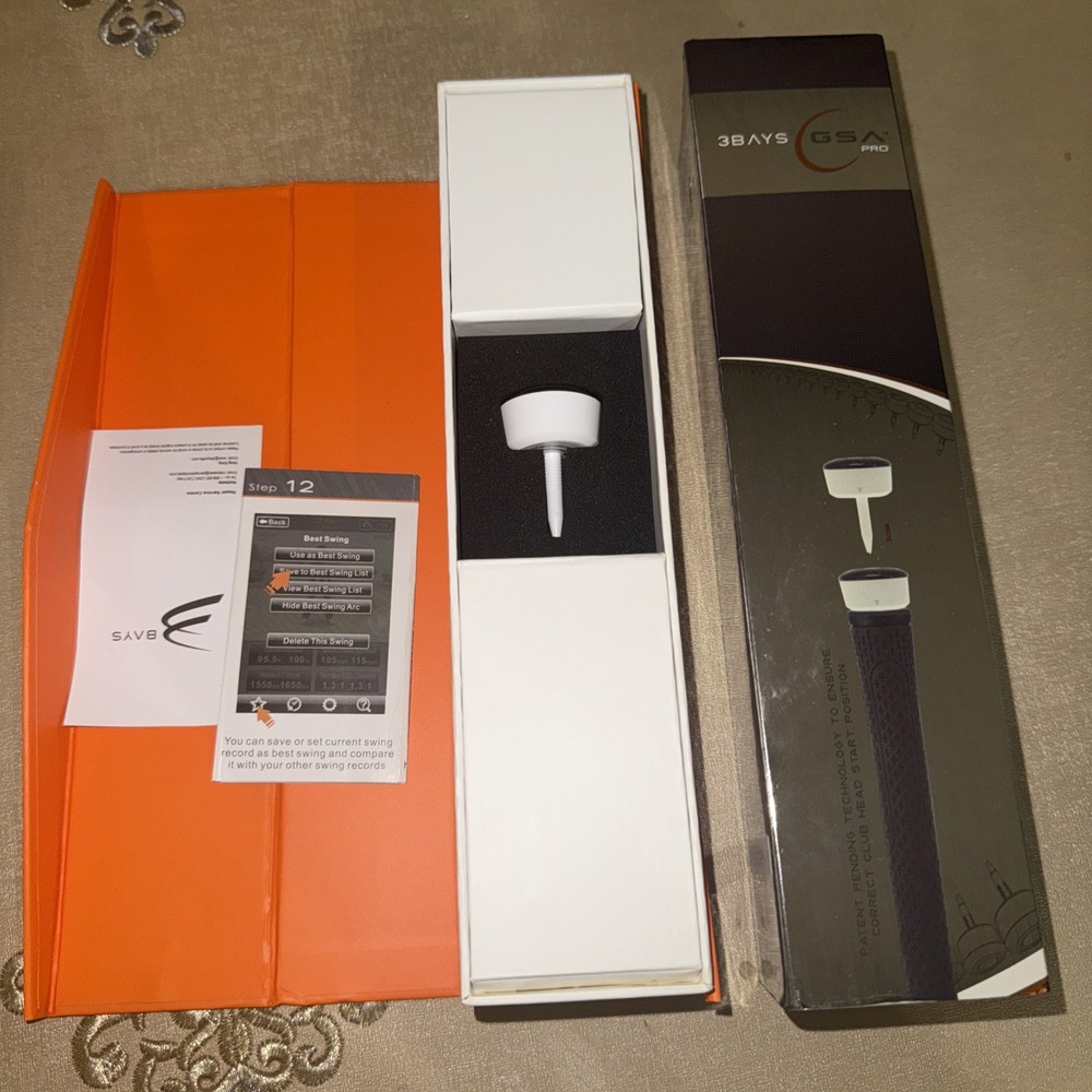 3Bays GSA Pro "The World's Lightest Golf Swing Analyzer"