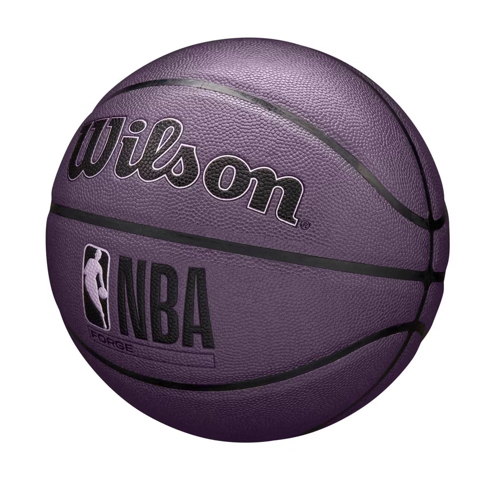 Wilson Size 7 NBA Forge Basketball - Purple