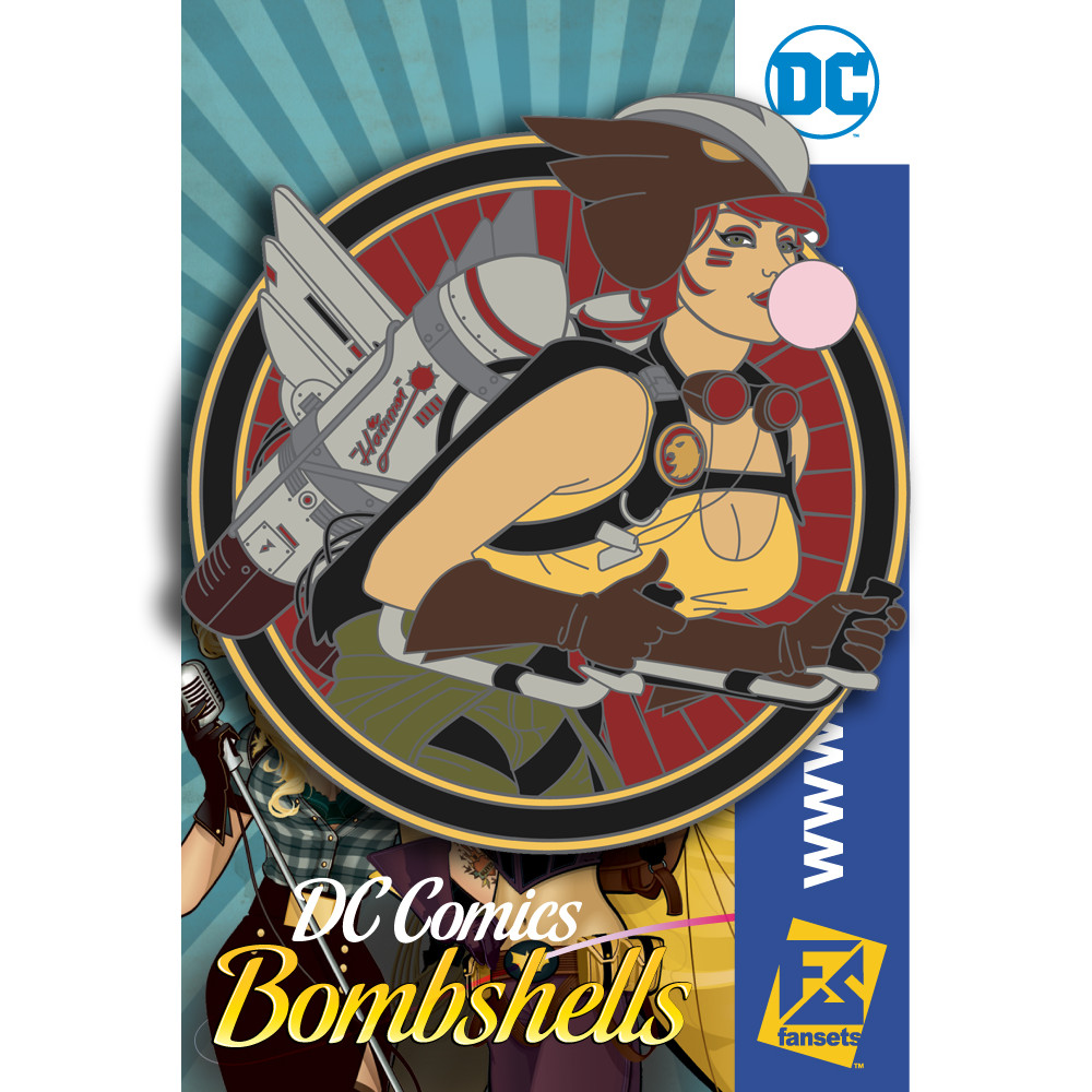 DC Comics Bombshells HAWKGIRL Badge #195 UNRELEASED