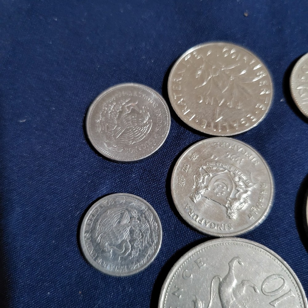 11 Foreign Coins