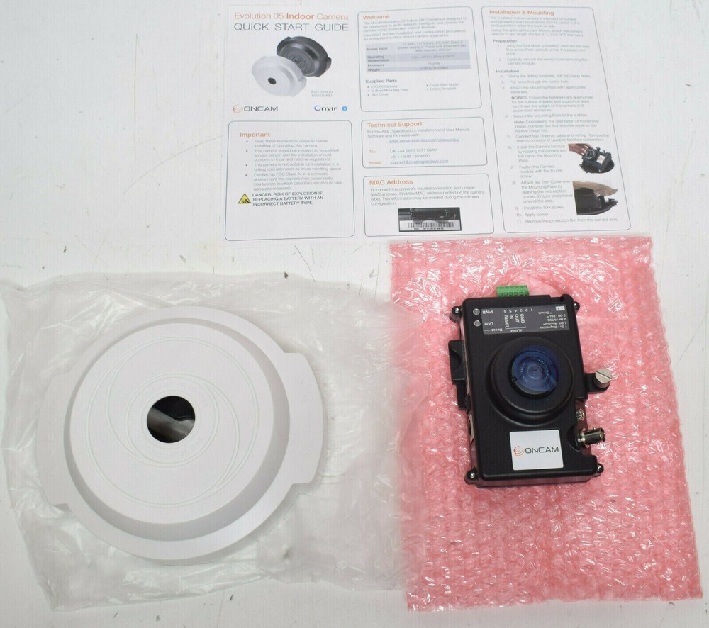 Pelco Oncam EVO-05NID 5MP Evolution 360ø Indoor Camera, Surface Mount