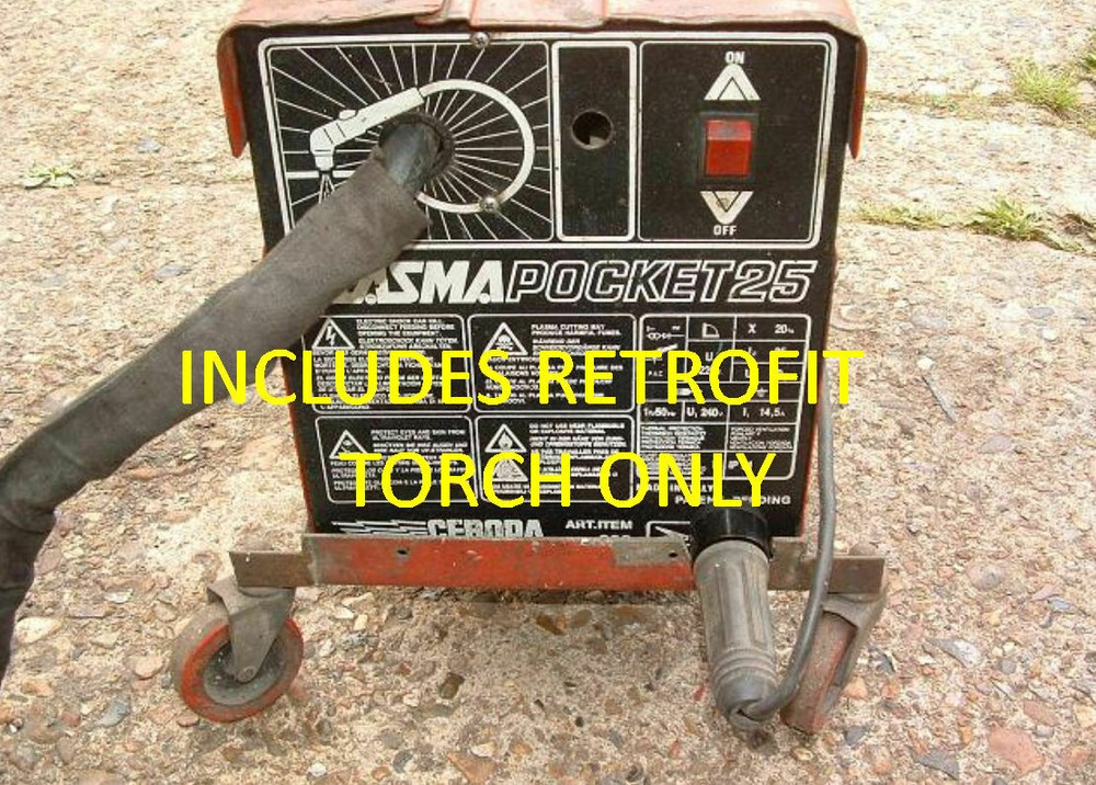 CEBORA® POCKET PLASMA 25 Plasma Cutter Replacement Torch - P30 Torch