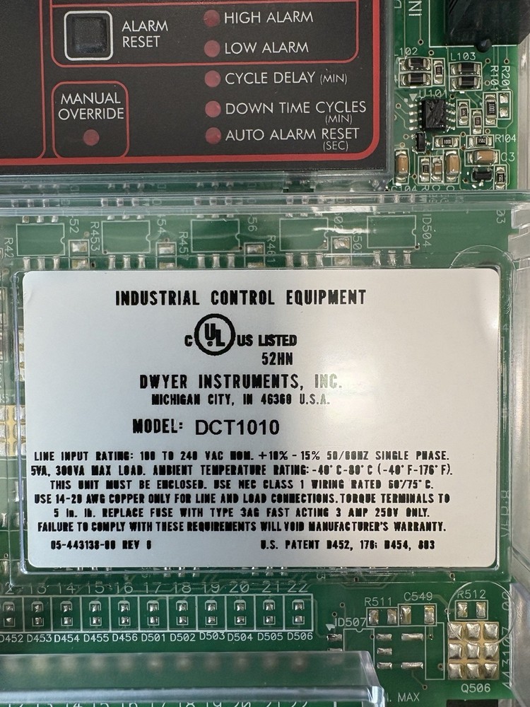 Dwyer Instruments DCT 1010￼