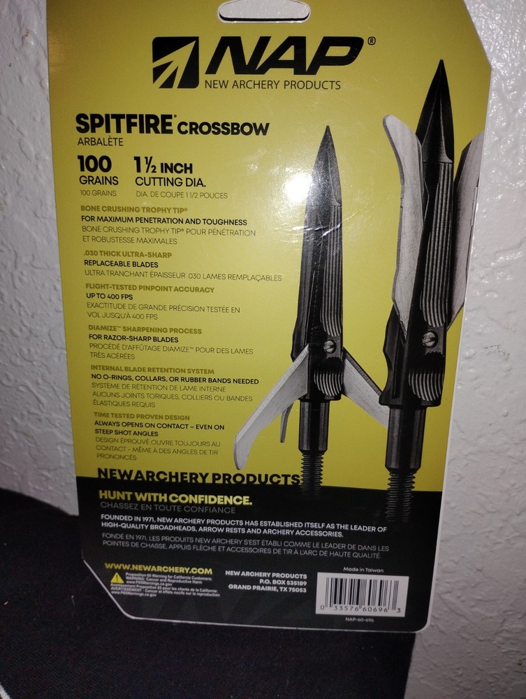 NAP Spitfire Broadhead - NAP-60-696
