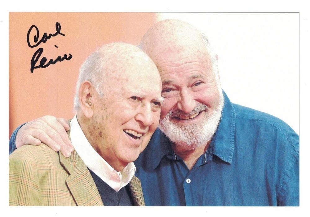 Carl Reiner Signed Autographed 4x6 Photo Actor E