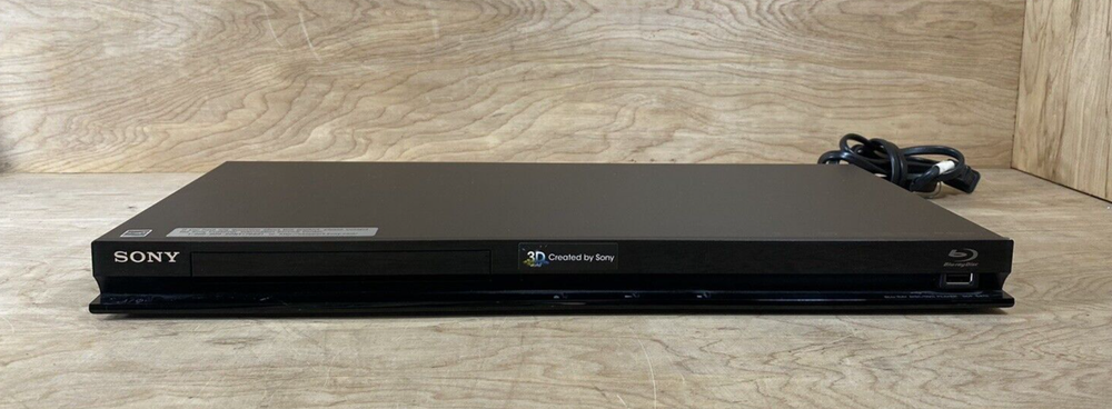 Sony BDP-S470 Blu-Ray Disc/ DVD Player - No Remote Tested