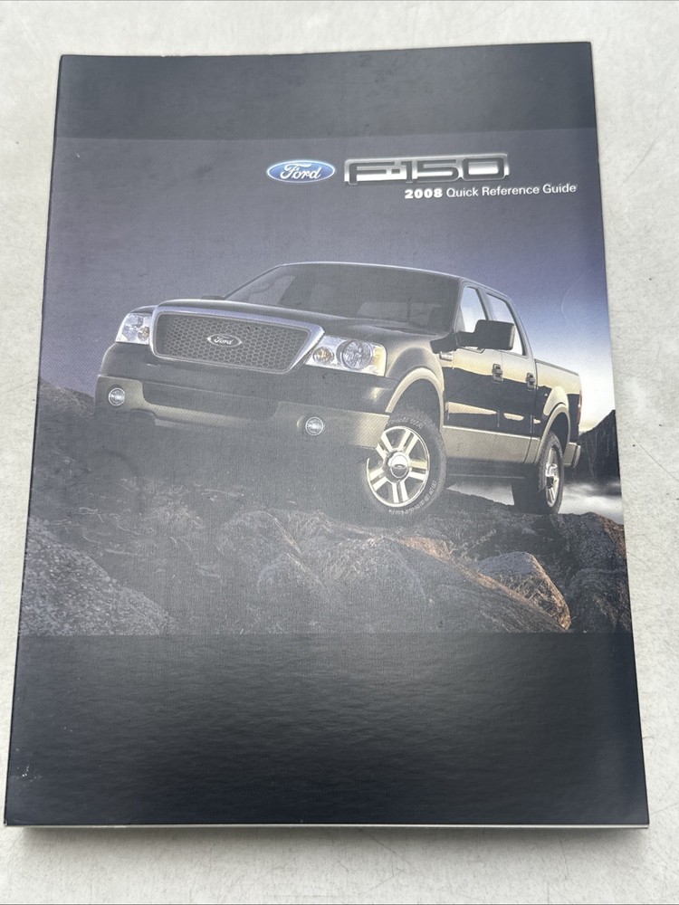 2008 Ford F150 User Guide