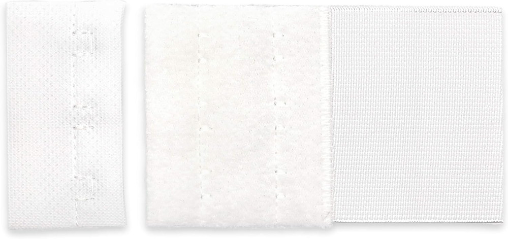 Womens Soft Bra Extender, White, 2-Inch US