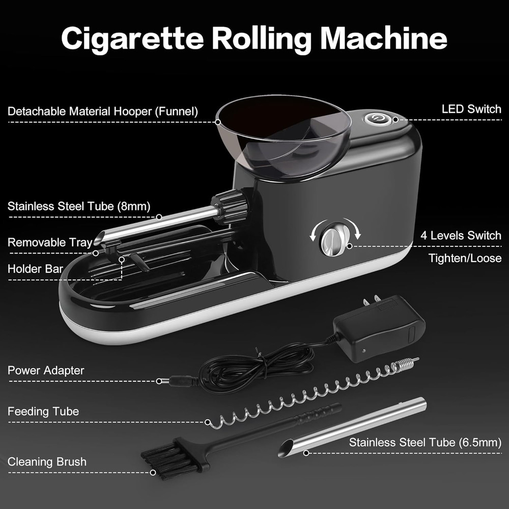 Plastic Cigarette Rolling Machine - Efficient, User-Friendly for Beginners Exper