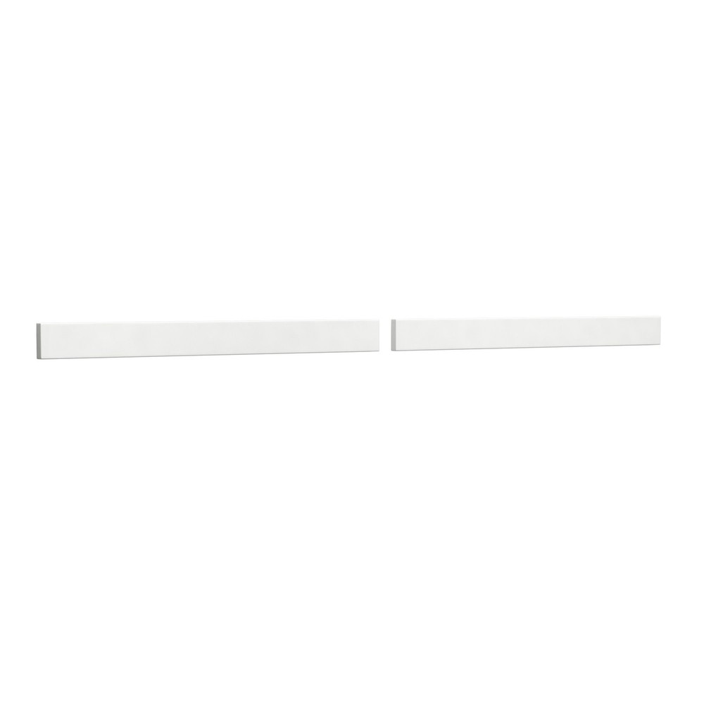 Wyndham Collection WCFVCA172BS 72" x 3" Backsplash - White