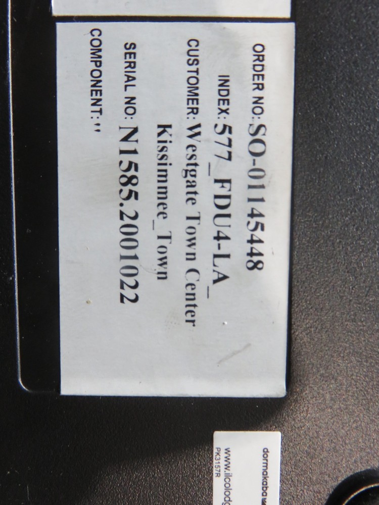 Kaba Front Desk Unit