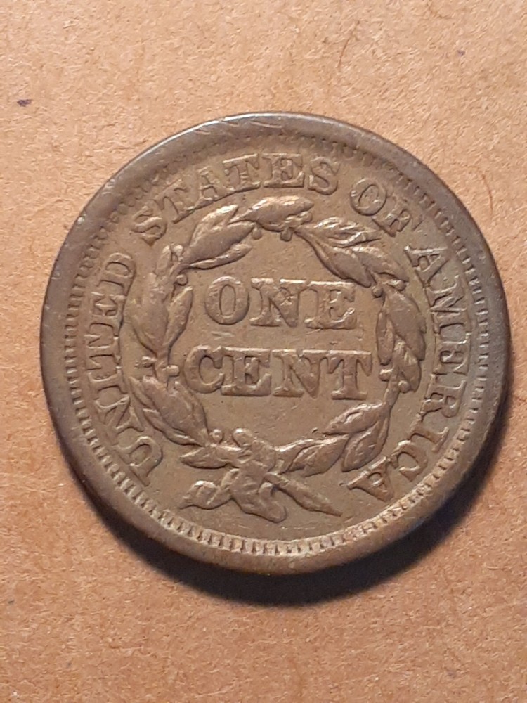 1853 LARGE CENT