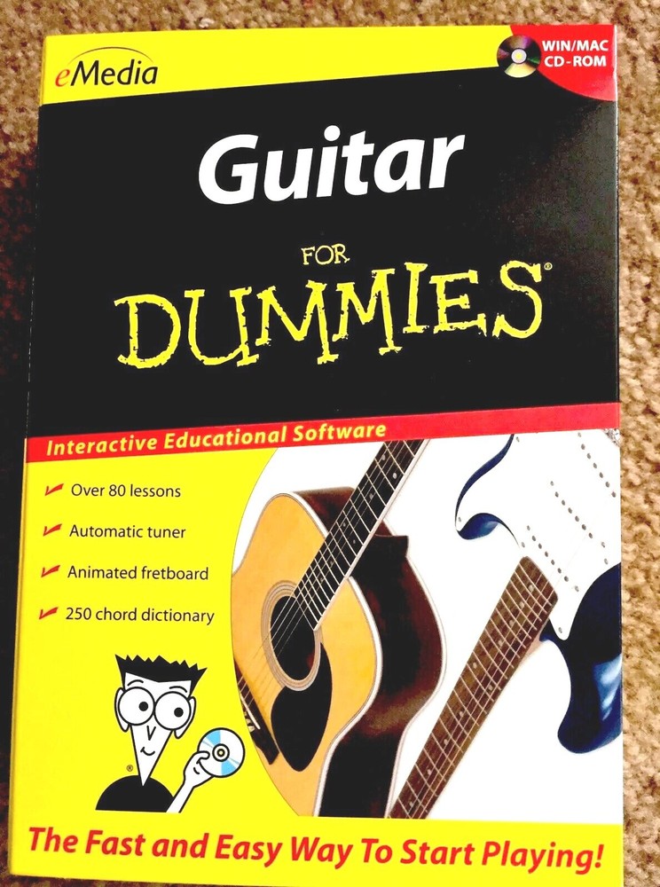 eMedia Guitar For Dummies Interactive Educational Software For All Ages