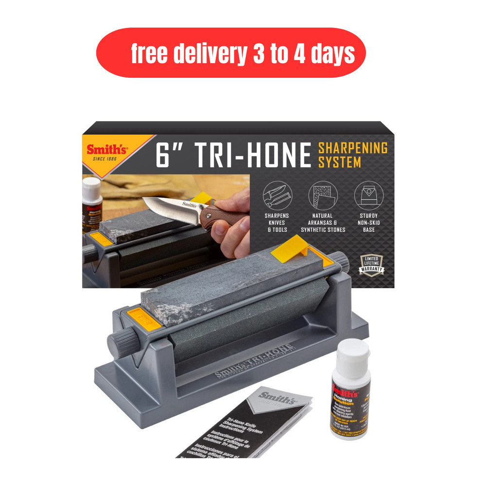 Smith’s TRI6 Tri-Hone Stone Sharpening System