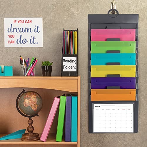 Cascading Wall File Organizer, Classrom Organization and Storage, 6 Primary