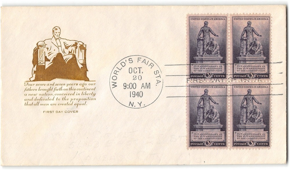 US #902 FDC, 1940