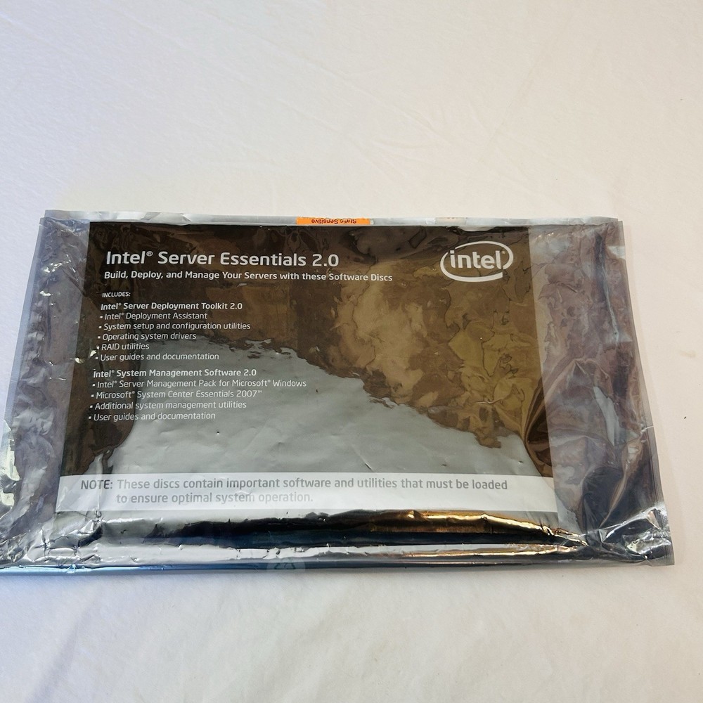 Intel Server Essentials 2.0 Build Deployment and Management Media Kit Pack