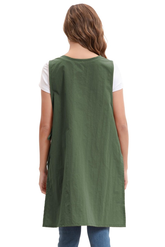 Oversize Waterproof Polyester Chef Apron for Cooking Kitchen Baking Grill