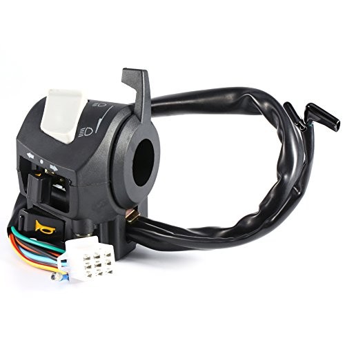 Motorcycle Handlebar Controller Switch, 2X Universal 12V DC 7/8'' Motorcycle