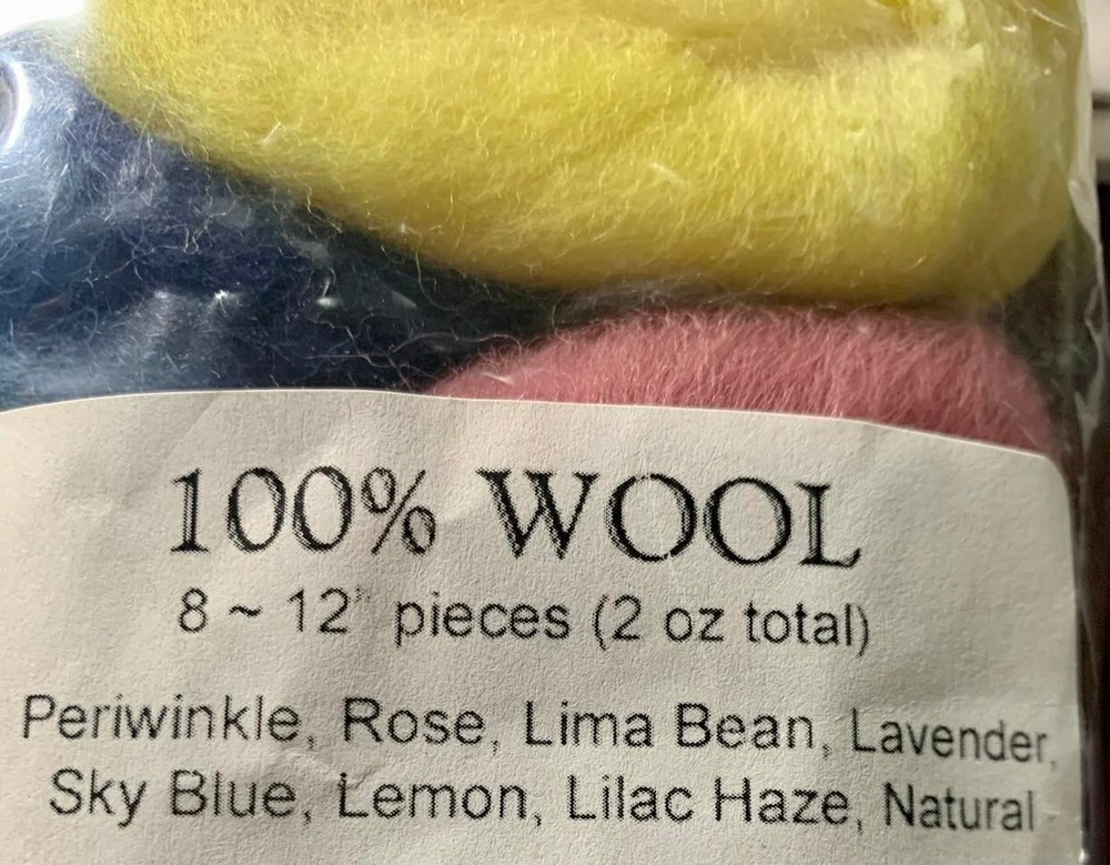 Wool roving
