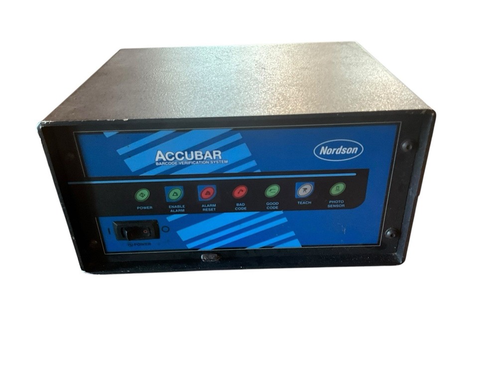Nordson 727646 Accubar Barcode Verification System Controller