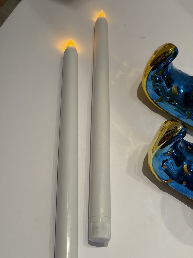 Elf Boot Candle Holder Set