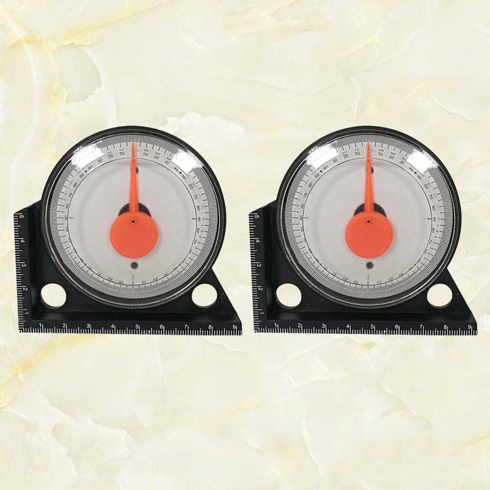 High Precision Pointer Type Inclinometer Inclination Box Goniometer Angle Meter