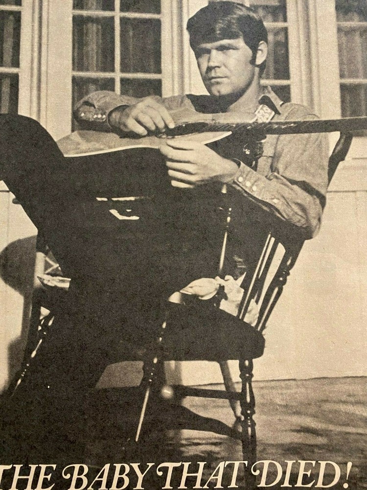 Glen Campbell, Full Page Vintage Pinup