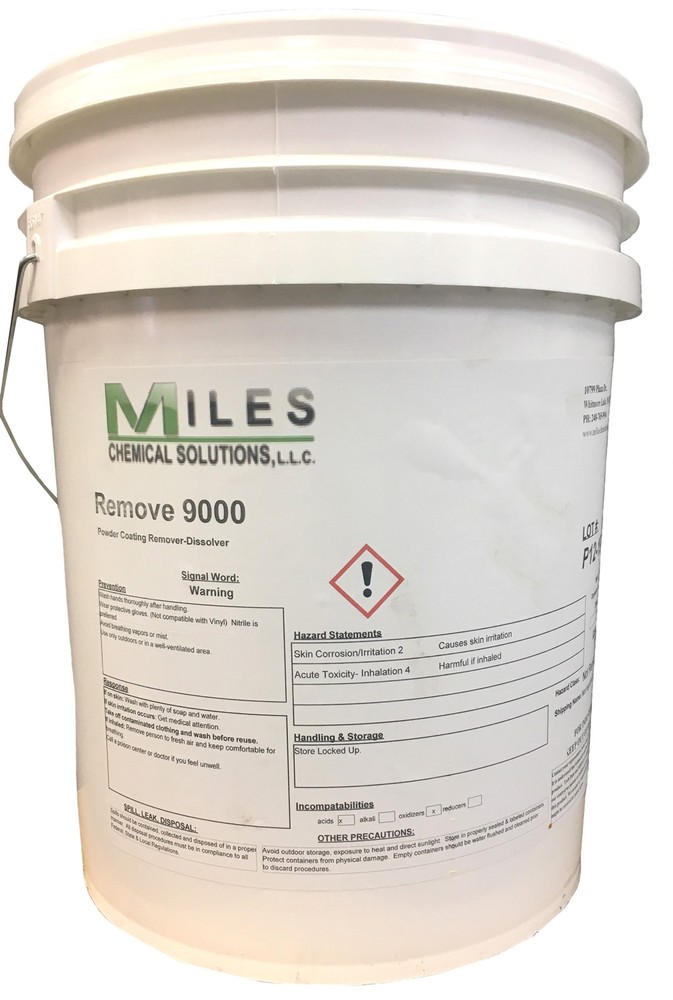 Remove 9000-Liquid- Room Temperature - Reusable, Powder Coat Remover