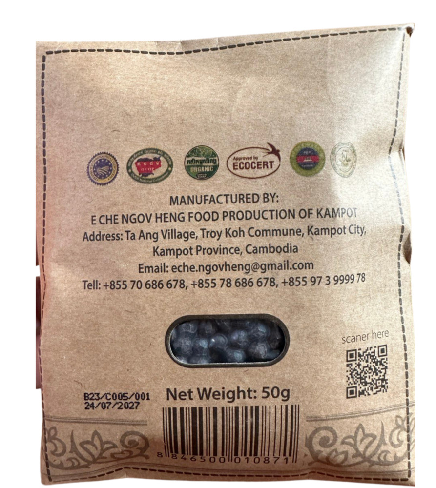 Cambodia Kampot Black Pepper