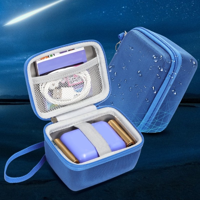 EVA Hard Shell Case for Digital Pet Featuring Mesh Pockets for Organized Storage