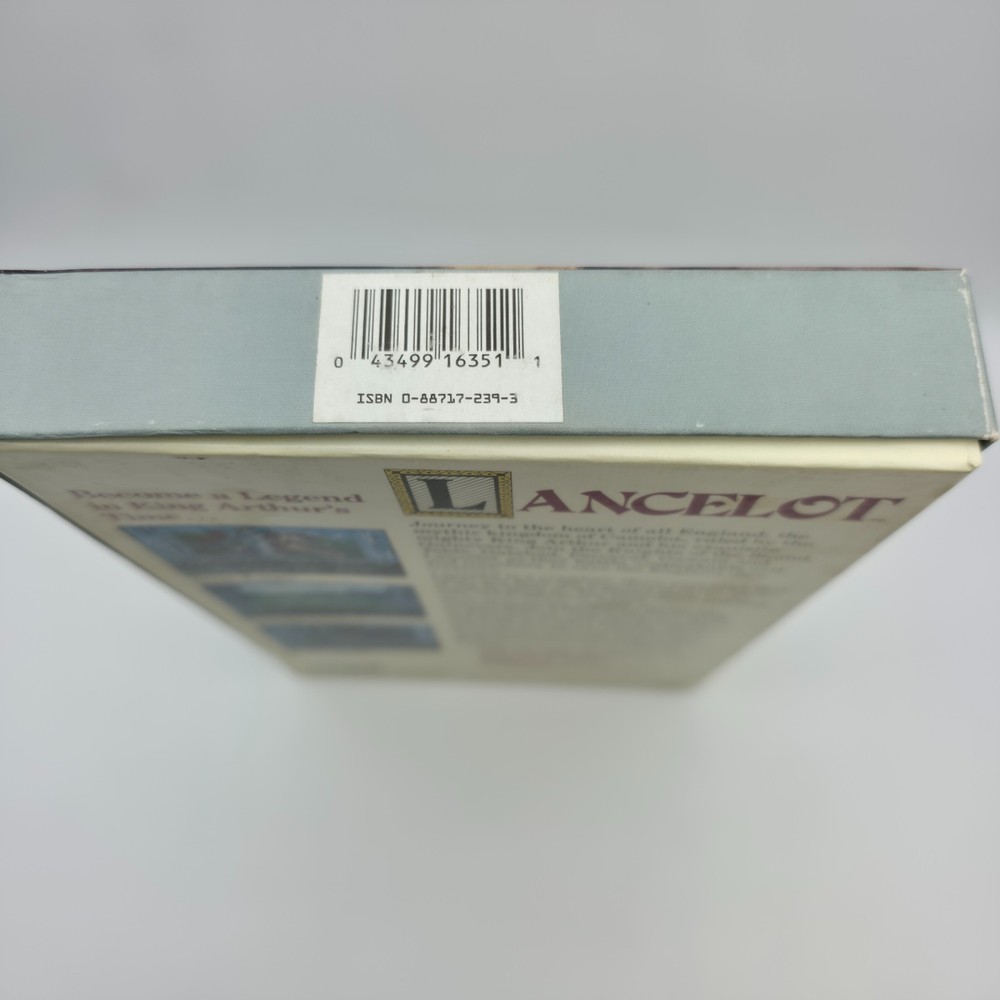 CIB! Rare! Lancelot (Commodore 64/128, 5.25" Disk, 1988 Datasoft) – Tested!