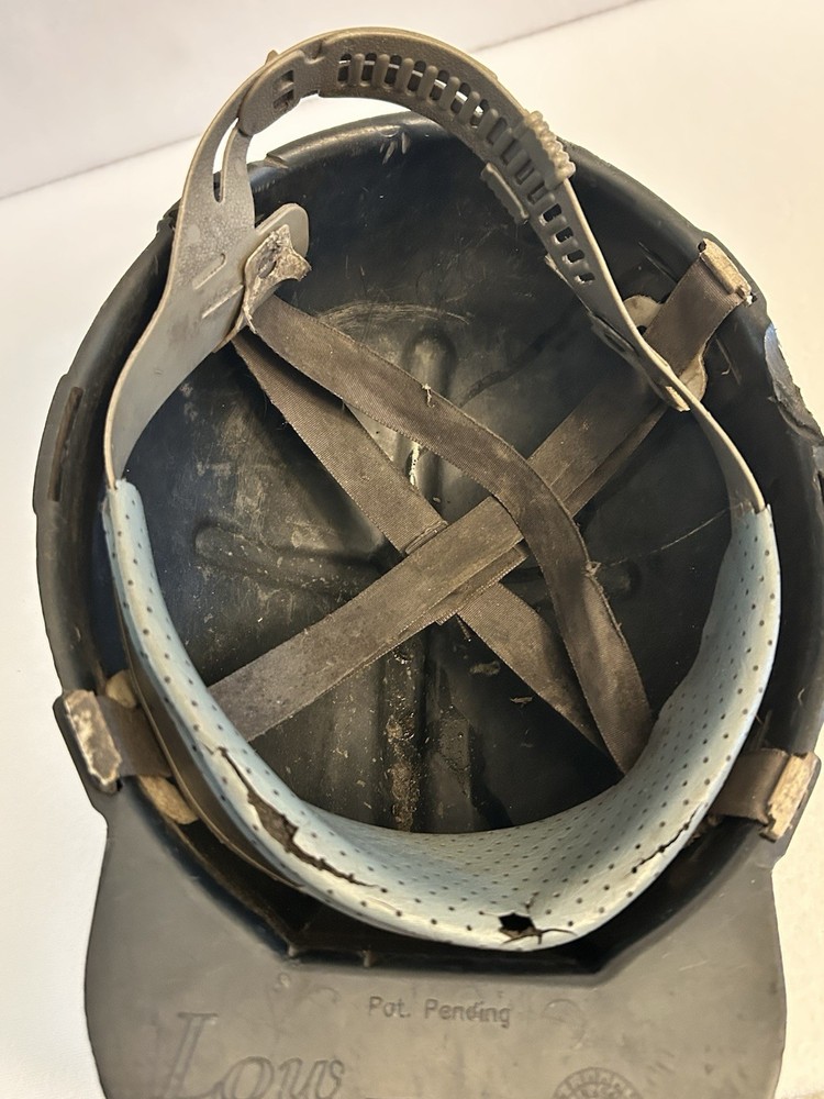 Low Pro Coal Miners Mining Hard Hat Vintage Black Used