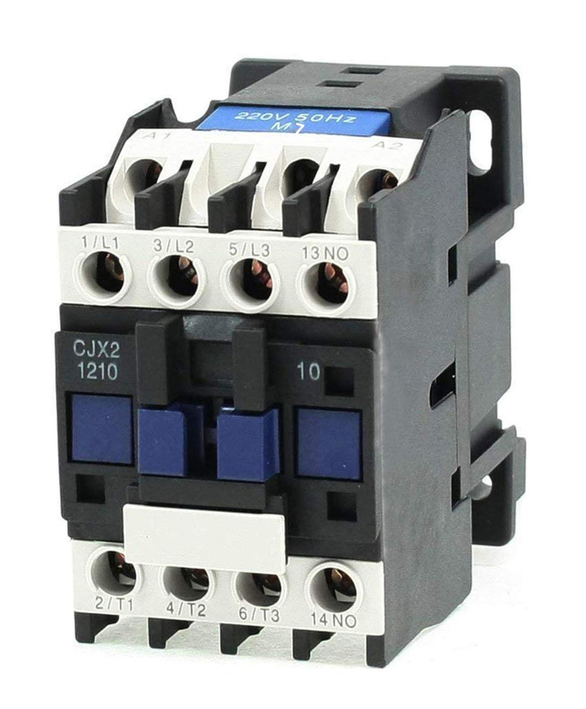 AC Contactor 220V 25A 3 Pole Coil Normally Open Control Electromechanical