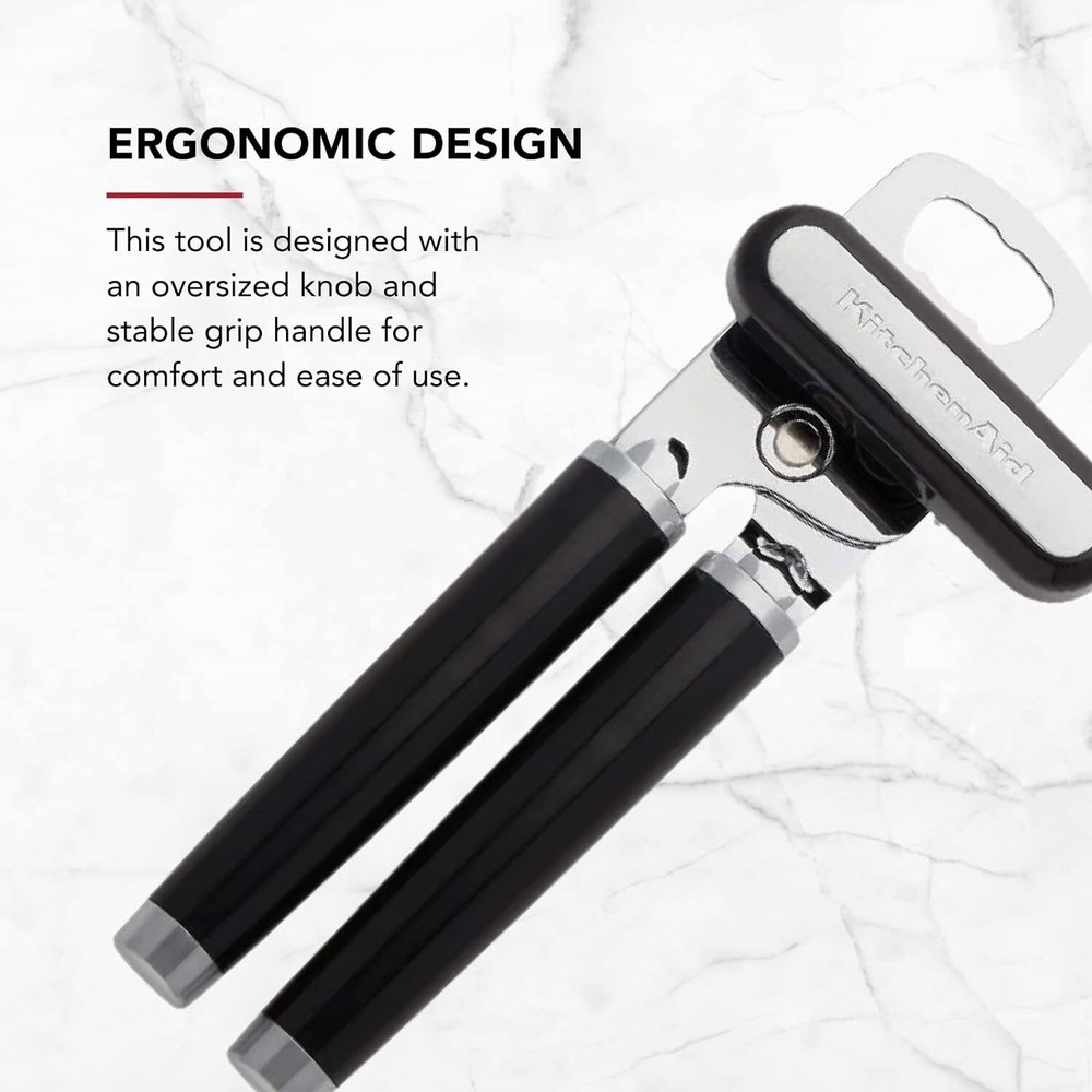 KitchenAid Classic Multifunction Can Opener / Bottle One Size, Black
