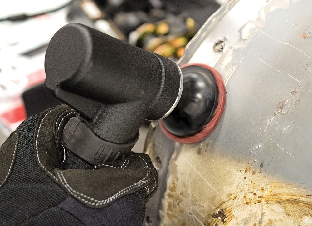 Eastwood Prep Tool Right Angle Composite Body Variable Speed 90 PSI 2 in