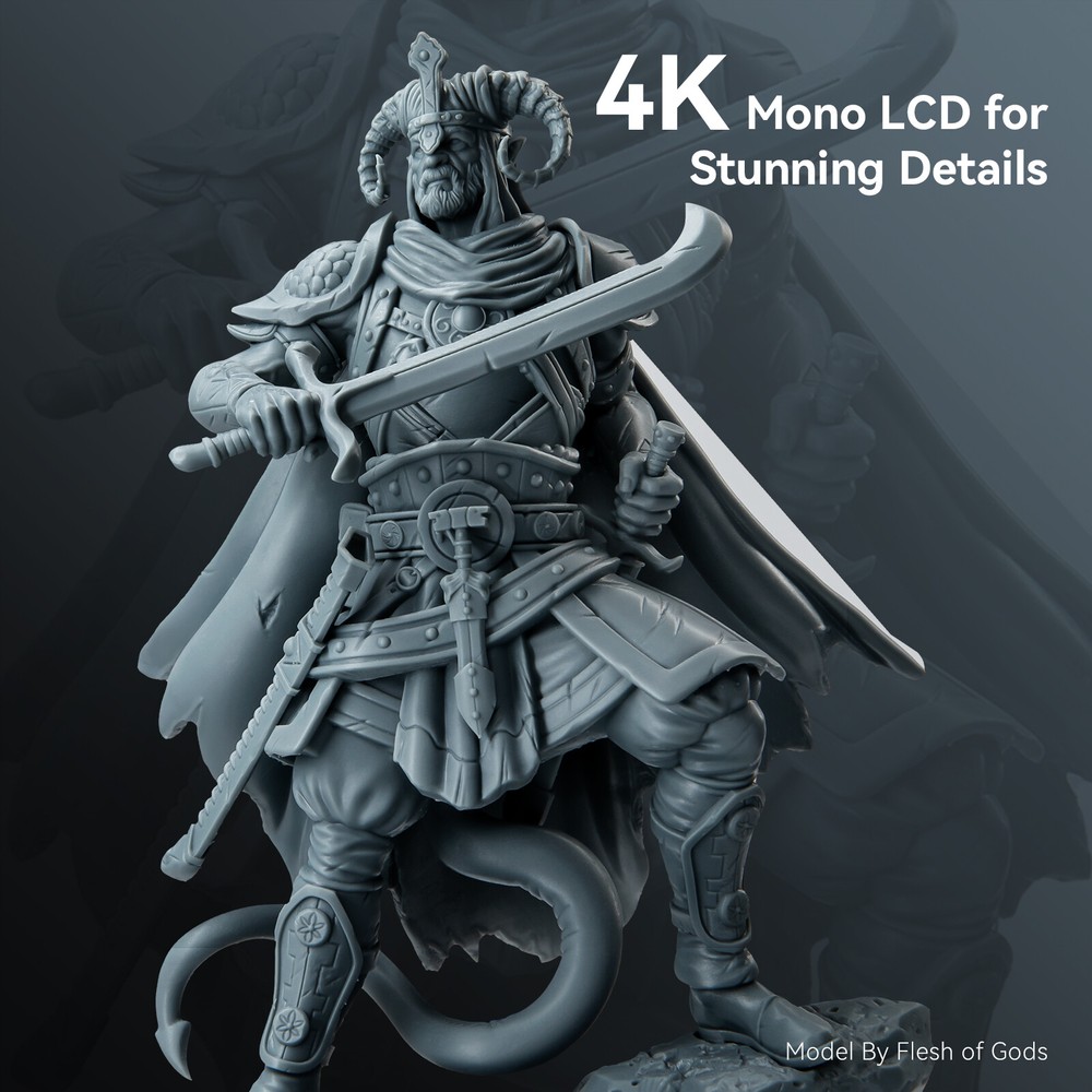 【Pre-Owned Open-Box】ELEGOO Mars 5 4K Resin 3D Printer 150mm/h Automatic Leveling