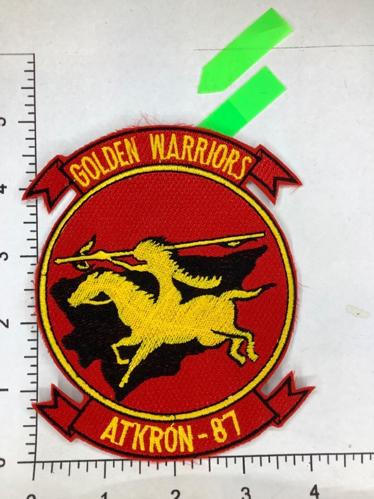VINTAGE US NAVY ATKRON-87 SQUADRON PATCH