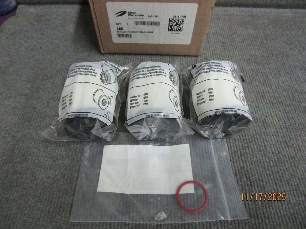 Elmo Rietschle 466 Exhaust Filter Kit