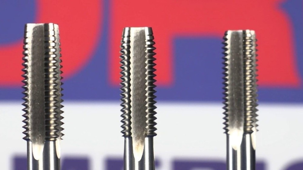 High Speed Steel Hand Taps Set Taper Plug Bottom Threading Tools 14 20