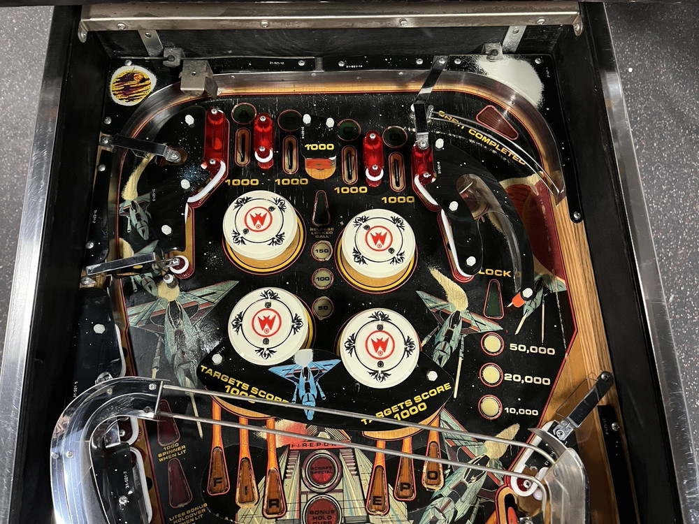 1983 FIREPOWER 2 PINBALL MACHINE PROFESSIONAL TECHS FULL LEDS PLAYS GREAT
