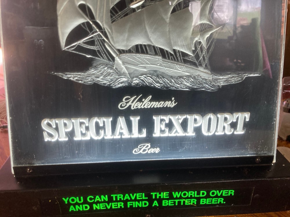 Special Export lighted sailing ship standing sign 17".5 x 16"w on &off switch