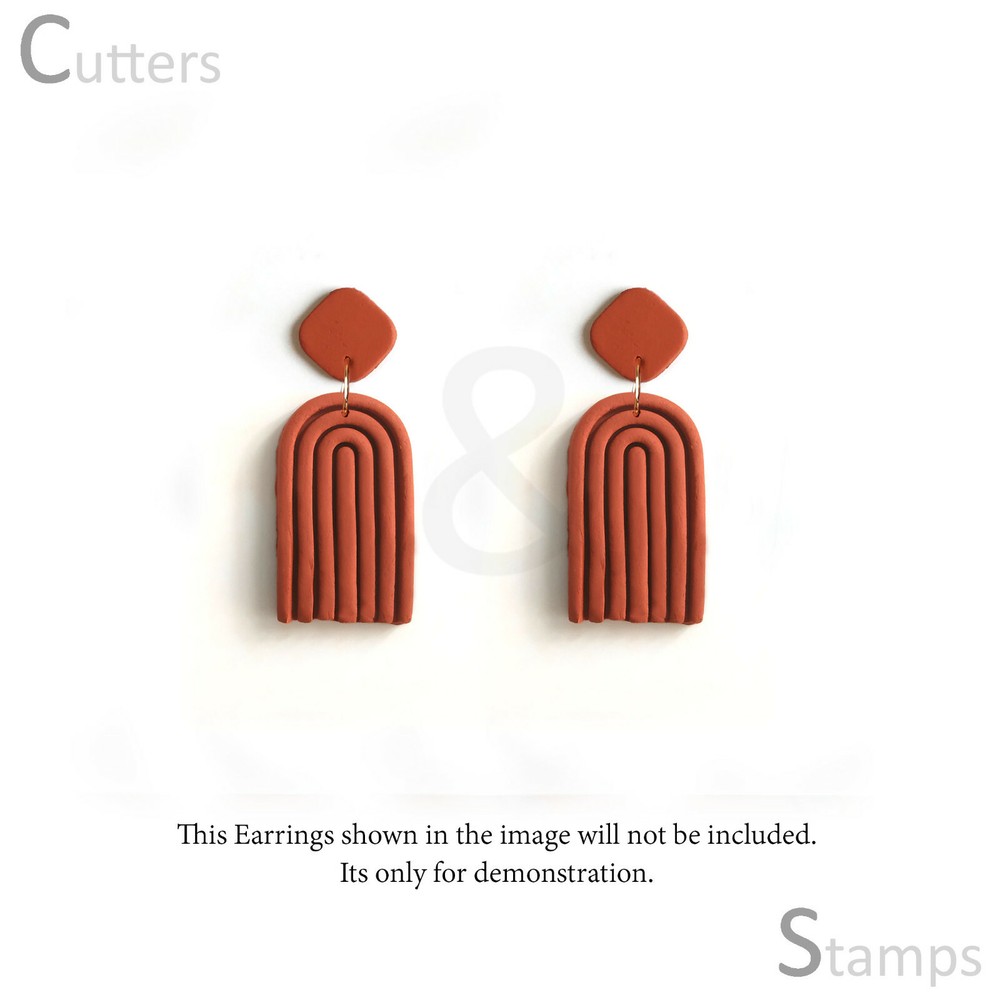 Polymer clay cutter with Pattern | Arch Polymer Clay cutter |