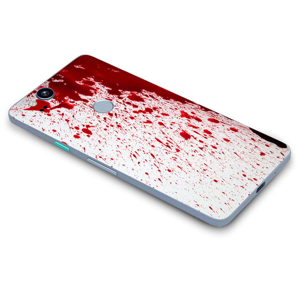 Google Pixel 2 Skins Decal Wrap Blood Splatter Dexter