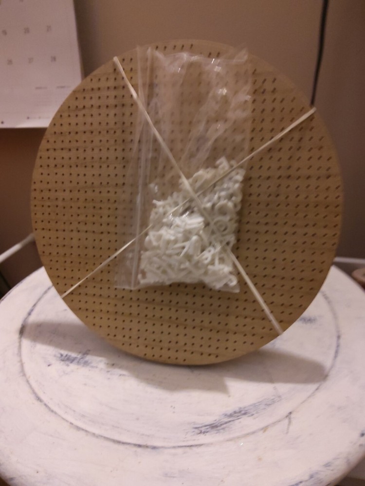 9" Wood Round Letter Board